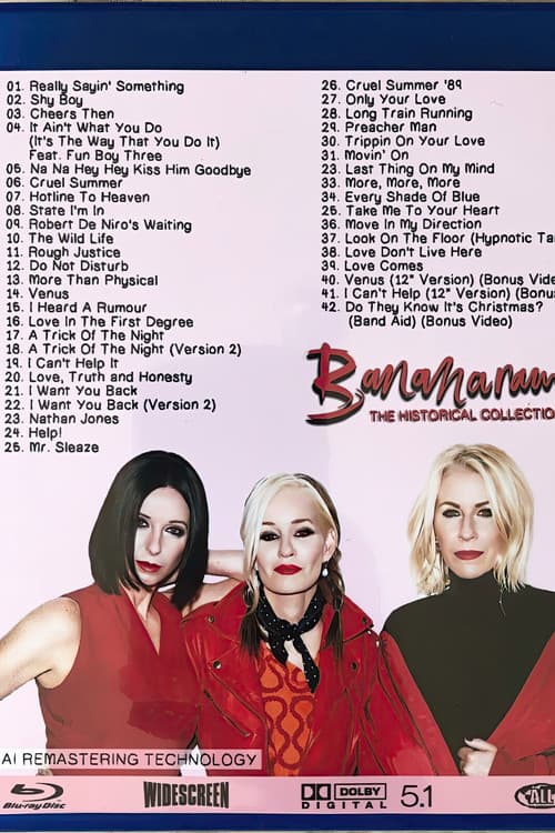 Bananarama The Historical Collection (2023) poster