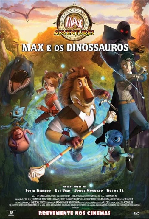 Max Adventures in Dinoterra (2013) poster