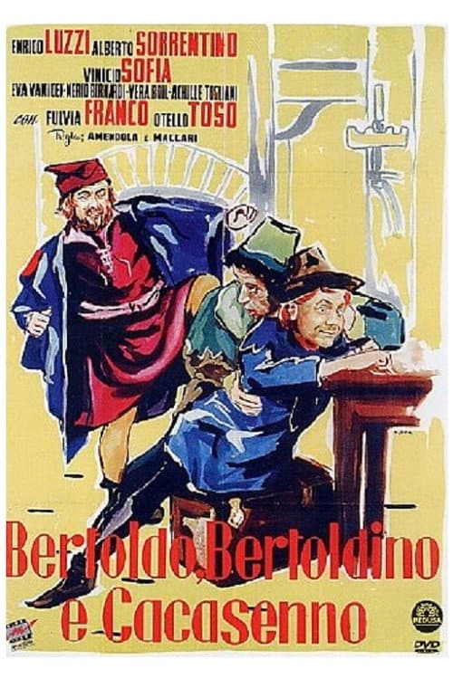 Bertoldo, Bertoldino e Cacasenno (1954) poster