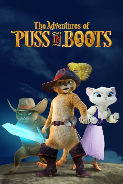 De avonturen van de gelaarsde kat (2015) poster