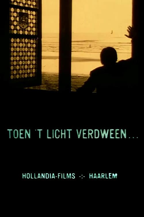 Toen 't licht verdween (1918) poster