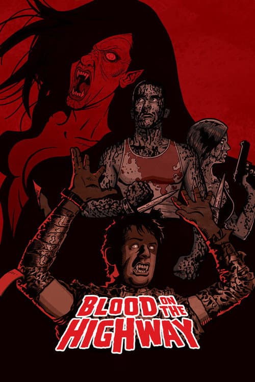 Blood on the Highway (2008) poster