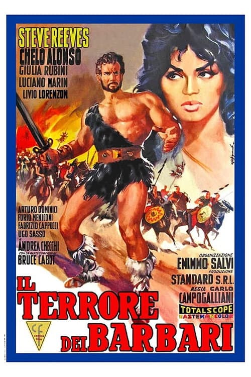 Il terrore dei barbari (1959) poster