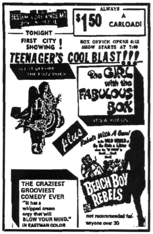 The Girl with the Fabulous Box (1969) poster