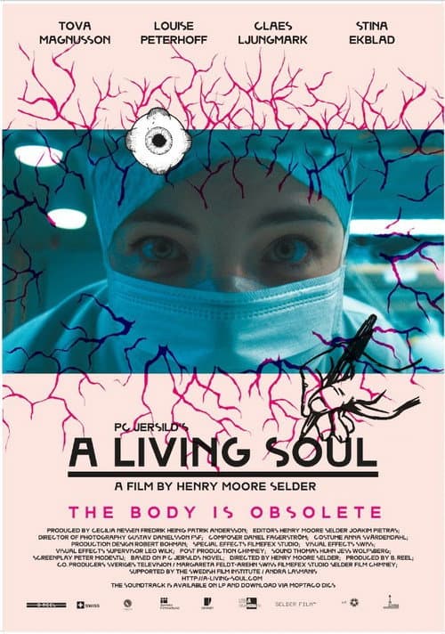 En levande själ (2014) poster