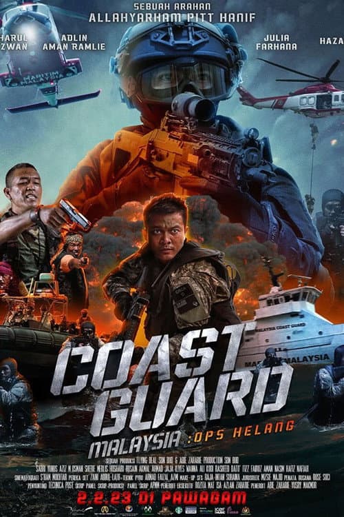 Sinopsis Coast Guard Malaysia: Ops Helang (2023) poster