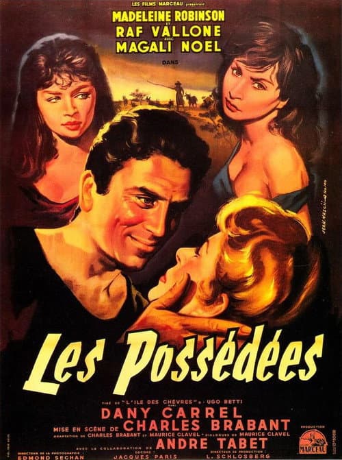 Les possédées (1956) poster