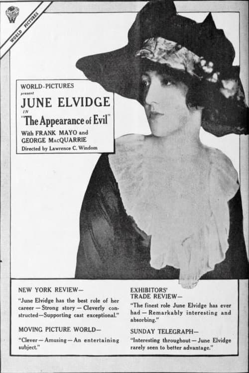Appearance of Evil (1918) poster