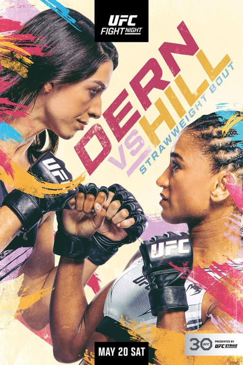 UFC Fight Night 223: Dern vs. Hill (2023) poster