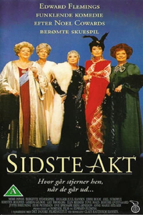 Sidste akt (1987) poster