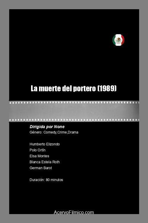 La muerte del portero (1989) poster