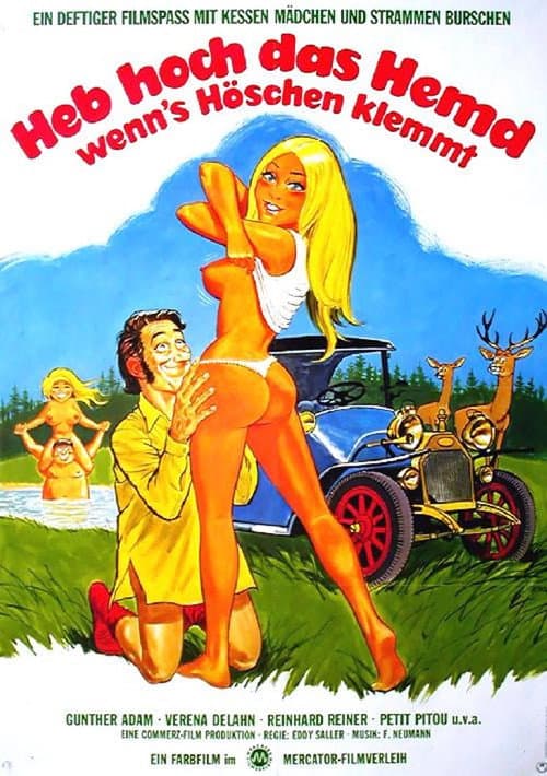 Liebe durch die Autotür (1972) poster