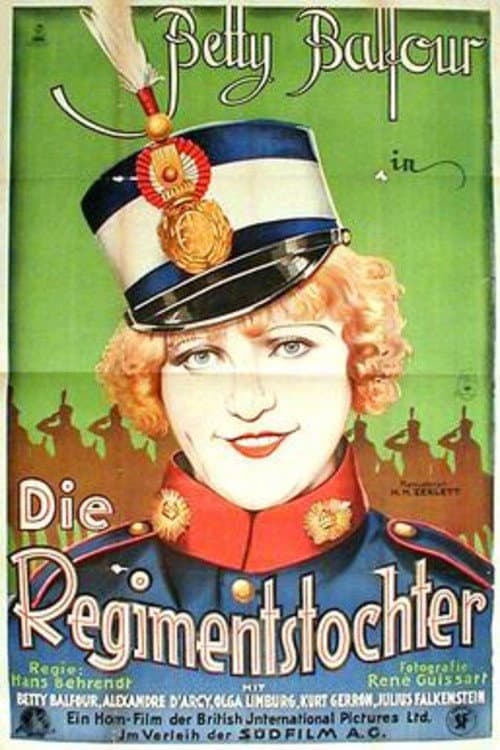 Die Regimentstochter (1929) poster
