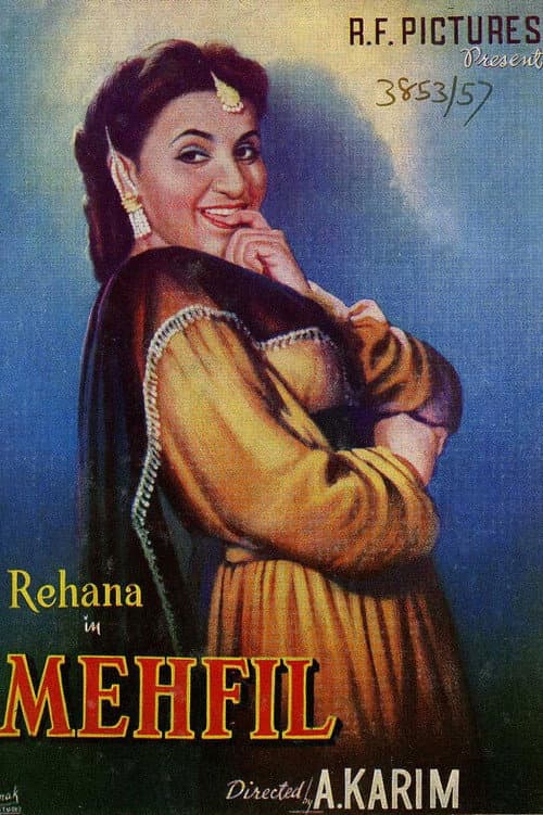 Mehfil (1957) poster
