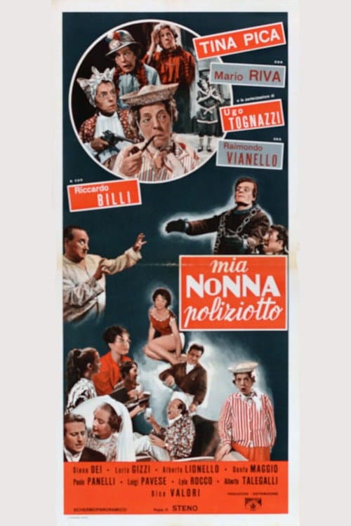 Mia nonna poliziotto (1958) poster