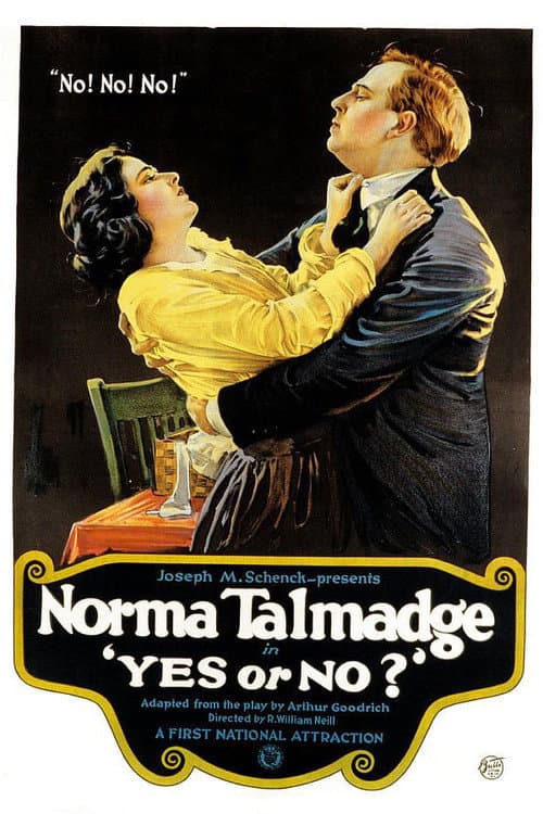 Yes or No (1920) poster