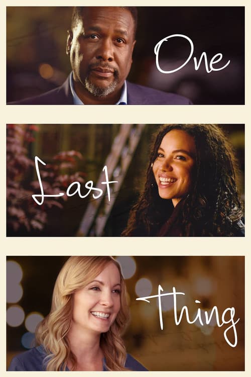 One Last Thing (2018) poster