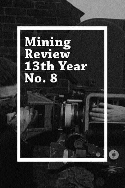 Mining Review 13th Year No. 8 (1960) poster