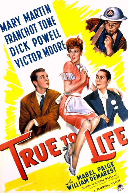 True to Life (1943) poster