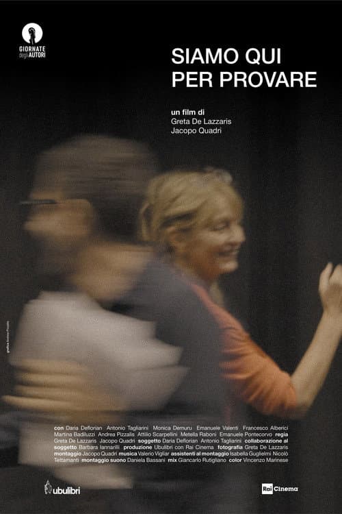 Siamo qui per provare (2022) poster