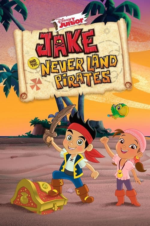 Jake en de Nooitgedachtland Piraten (2011) poster