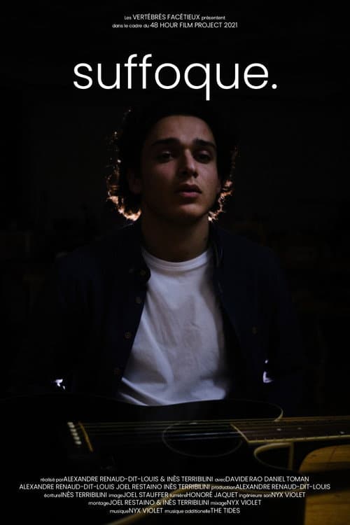 suffoque. (2021) poster