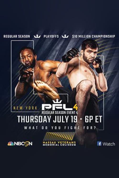 PFL 2018 #4: Regular Season - Palmer vs. Tursyn (2018) poster