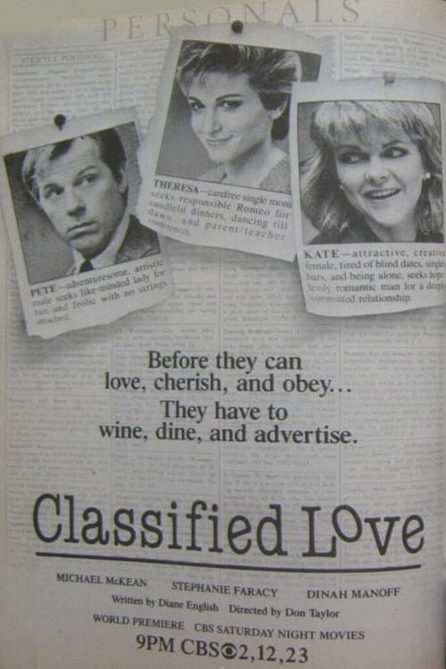 Classified Love (1986) poster