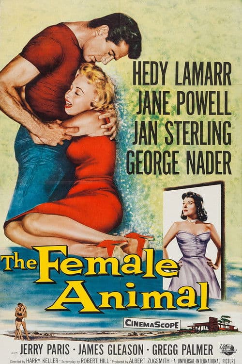The Female Animal (1958) poster