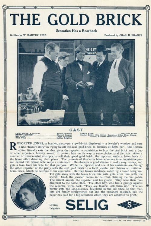 The Gold Brick (1913) poster