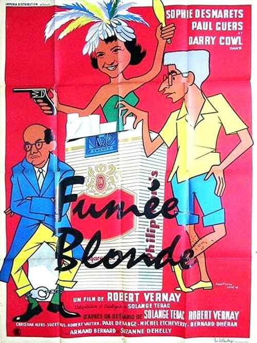 Fumée blonde (1957) poster