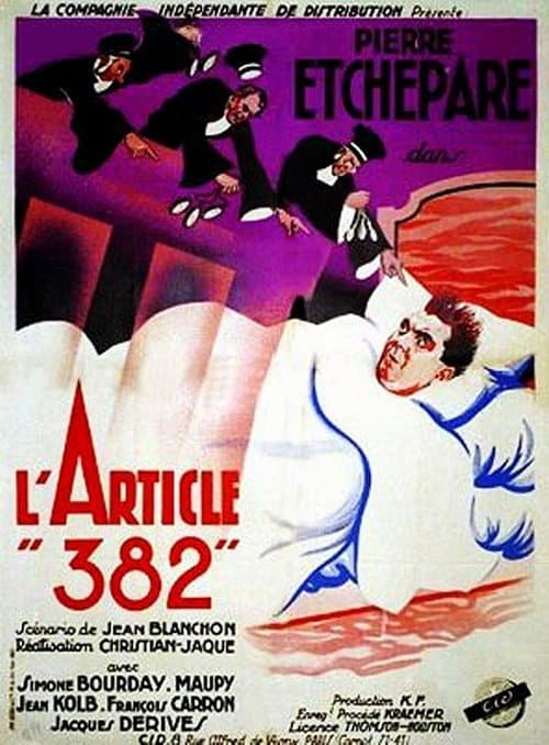 L'Article 382 (1934) poster
