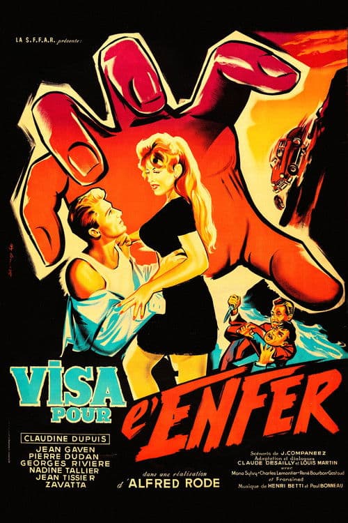 Visa pour l'enfer (1959) poster
