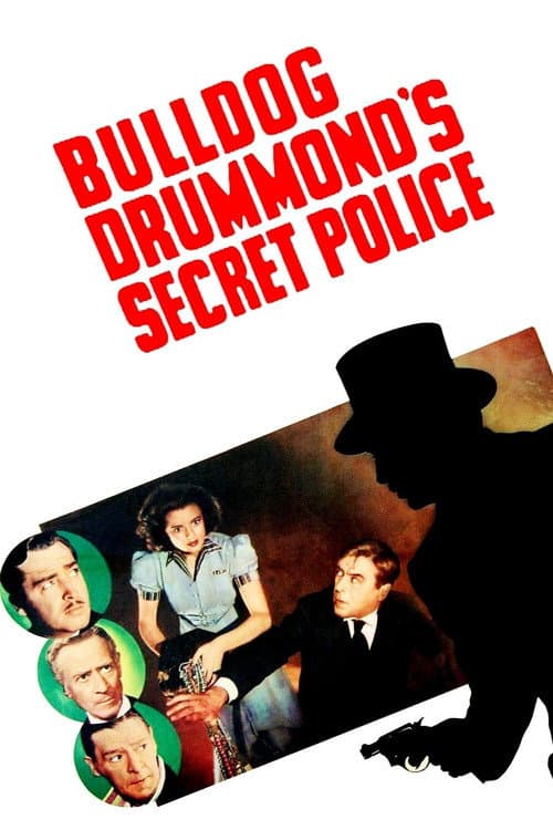 Bulldog Drummond's Secret Police (1939) poster