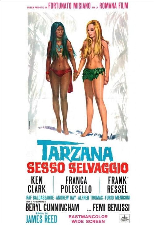 Tarzana, sesso selvaggio (1969) poster