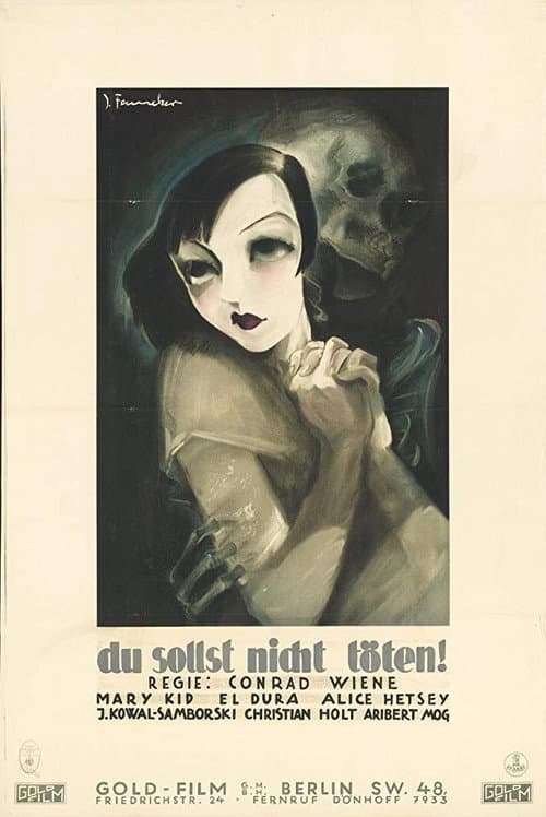 Eine Dirne ist ermordet worden (1930) poster