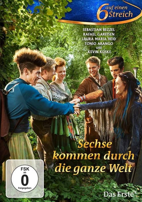 Met z'n zessen de hele wereld rond (2014) poster