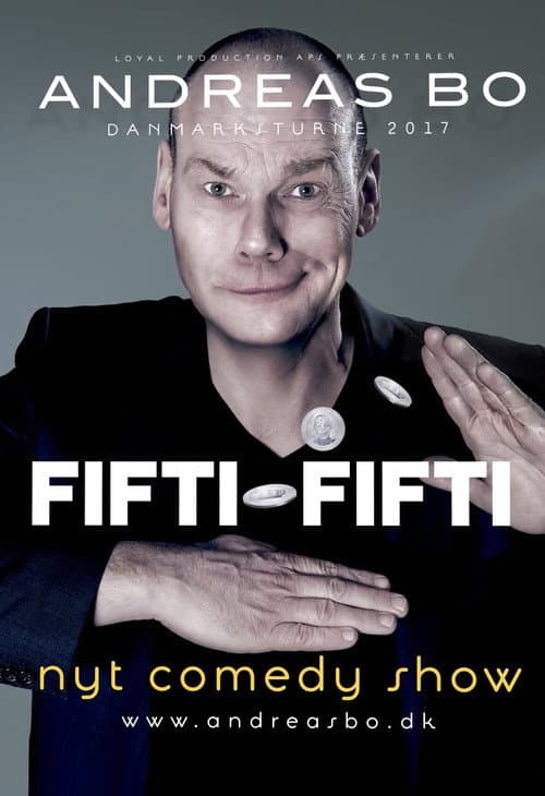 Andreas Bo: Fifti-Fifti (2018) poster