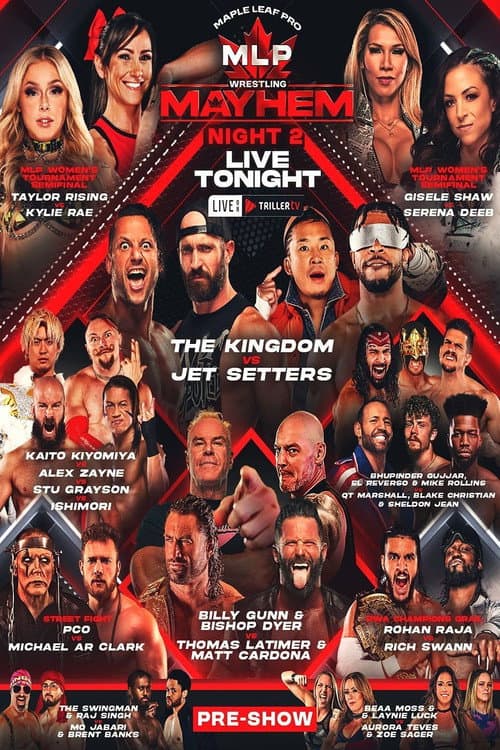 Maple Leaf Pro Wrestling - Mayhem Night 2 (2025) poster