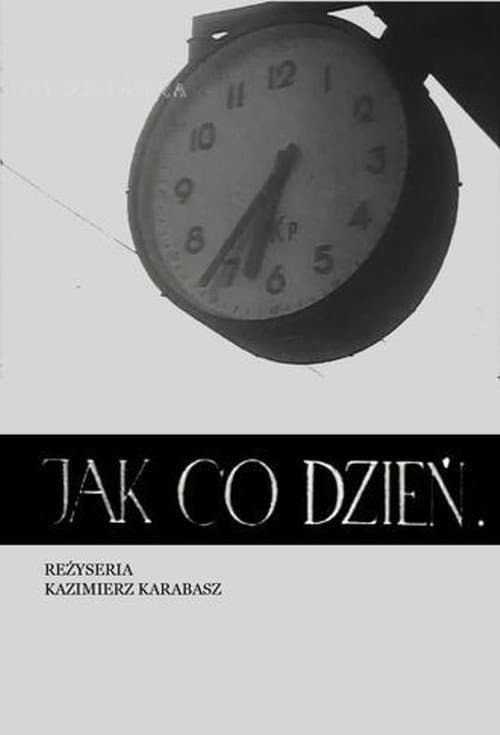 Jak co dzień (1955) poster