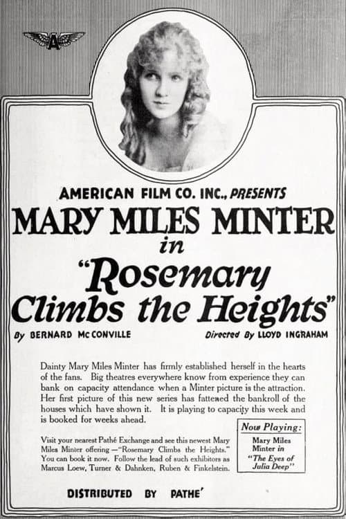 Rosemary Climbs the Heights (1918) poster