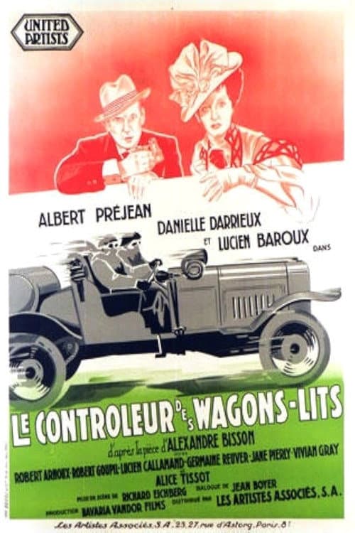 Le Contrôleur des Wagons-Lits (1935) poster