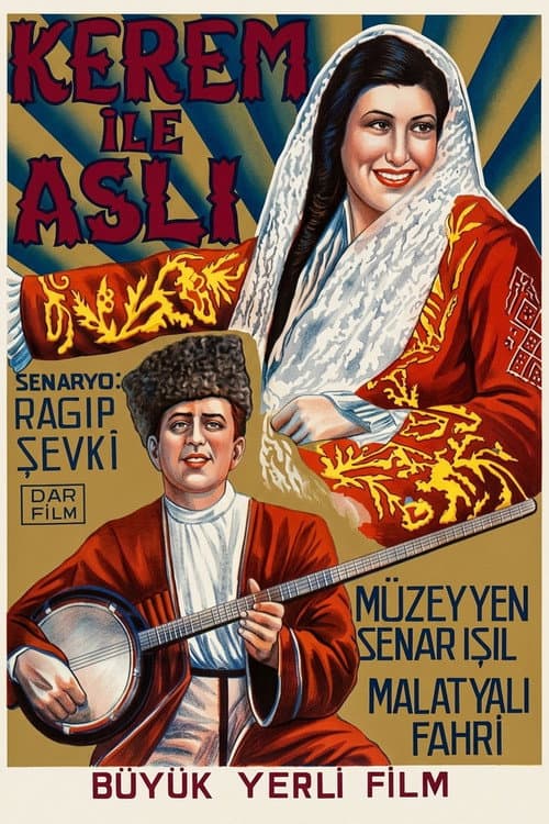 Kerem ile Aslı (1942) poster