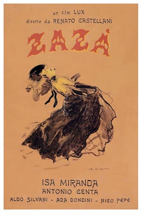 Zazà (1944) poster