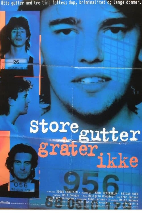 Store gutter gråter ikke (1995) poster