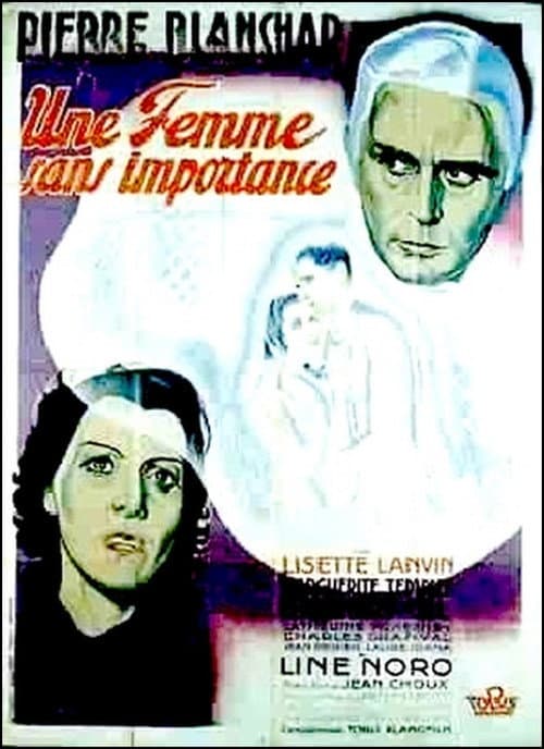 Une femme sans importance (1937) poster