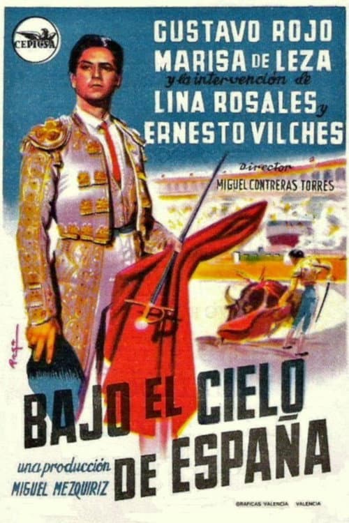 Bajo el cielo de España (1953) poster