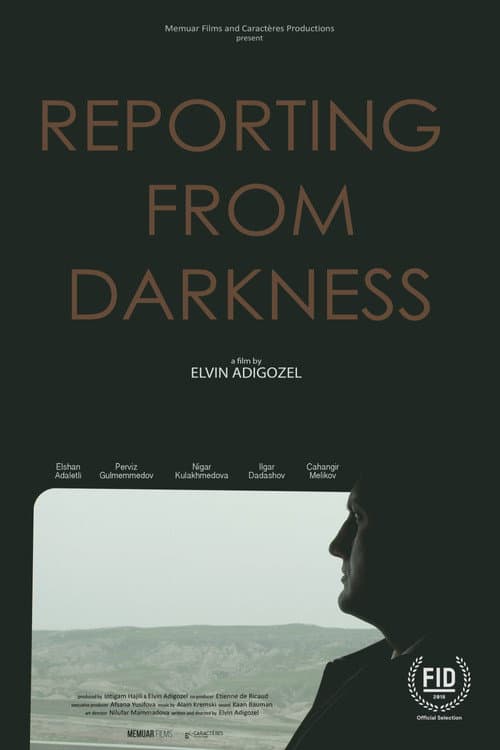 Qaranlıqdan reportaj (2018) poster