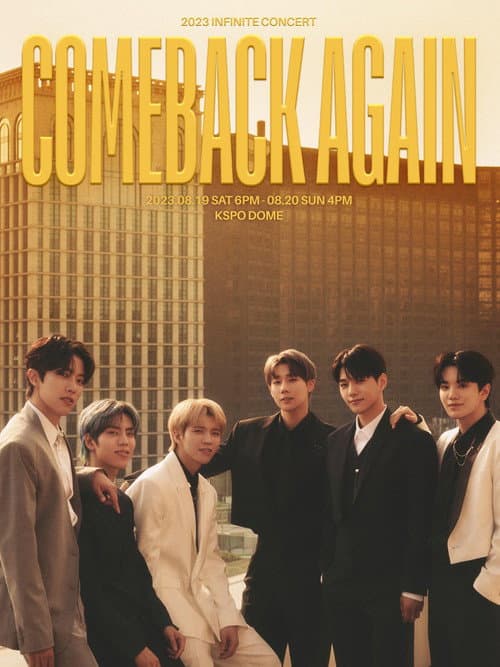 INFINITE CONCERT 'COMEBACK AGAIN' (2023) poster