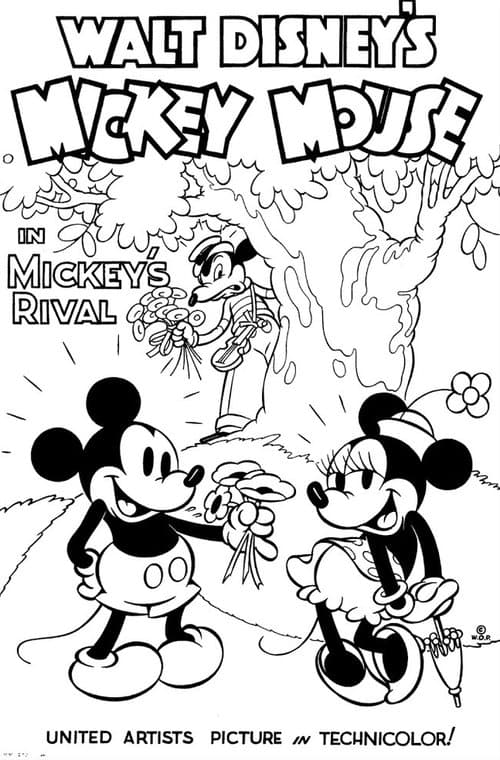 Mickey's Rival (1936) poster